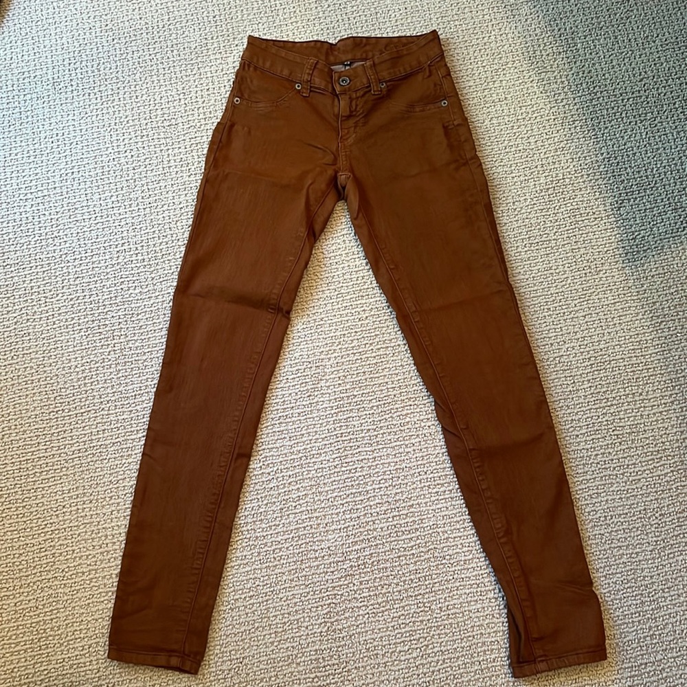 LF Carmar Chestnut Brown Skinny Jeans